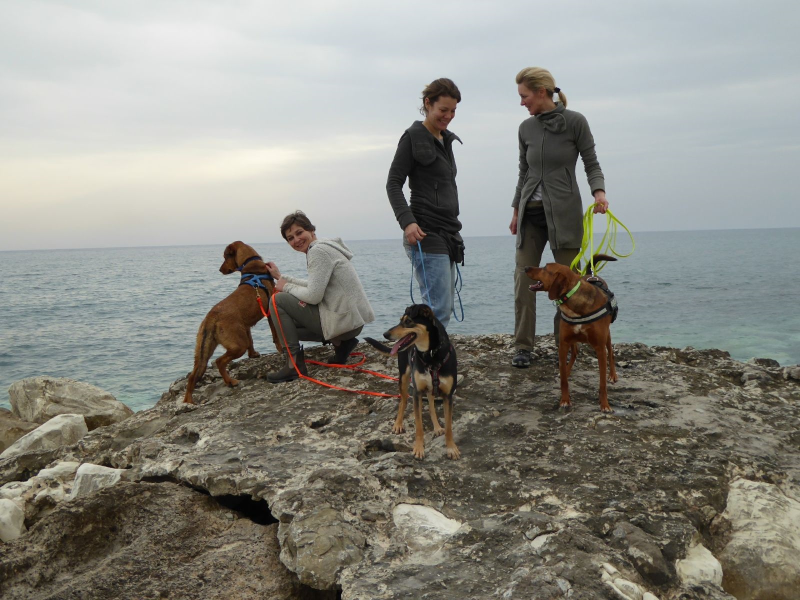 AmStrand mit Cara Chester und Natascha