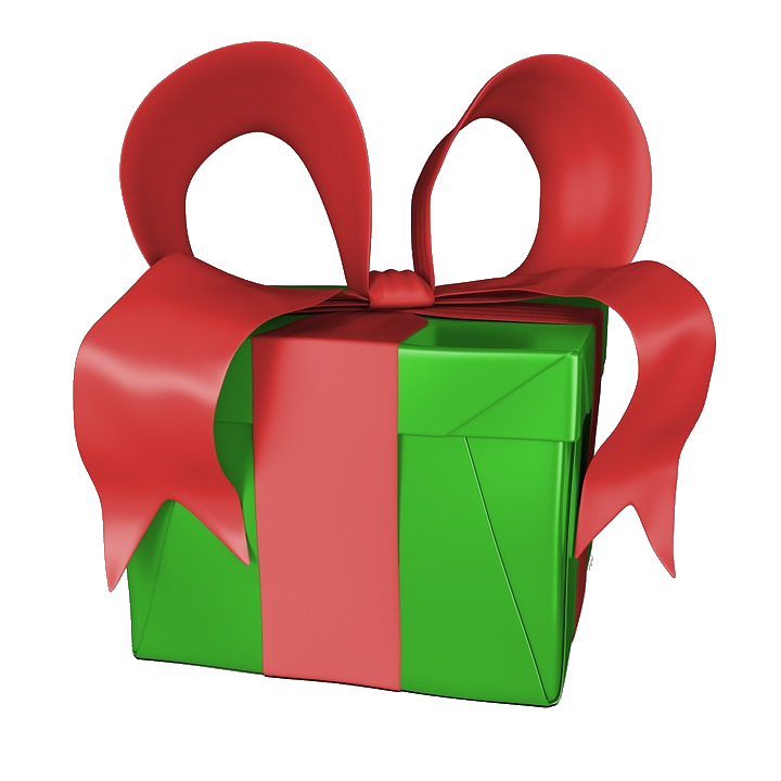 geschenk grün